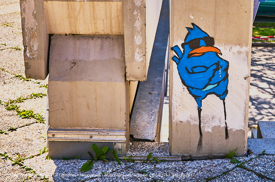 21.03.2017 - Abrissbaustelle Quiddezentrum in Neuperlach